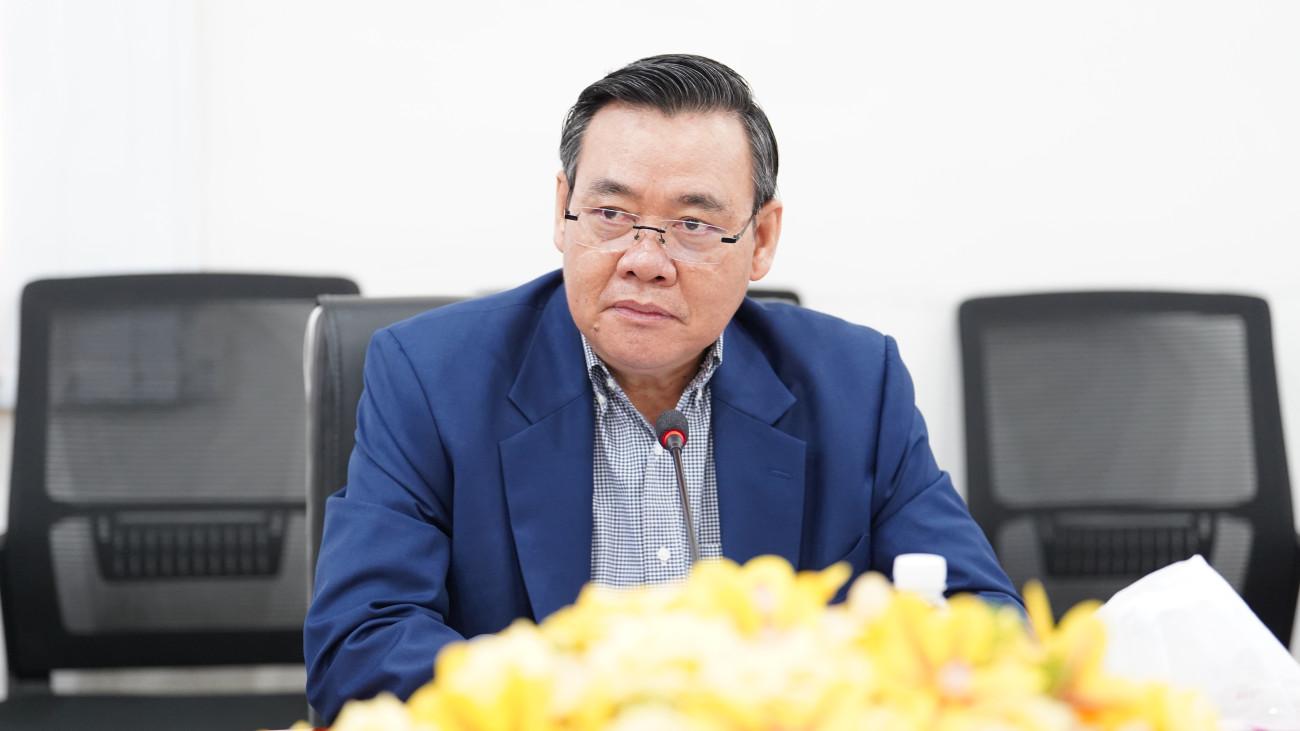 កិច្ចប្រជុំពិភាក្សាស្ដីពី ការដាក់បញ្ចូលការប្រឡងប្រណាំងរៀបចំអនាម័យ និងសណ្តាប់ធ្នាប់នៅក្នុងមូលដ្ឋានសម្រាប់ការប្រឡងប្រណាំងអនុវត្តគោលនយោបាយ « ភូមិ - ឃុំ - សង្កាត់មានសុវត្ថិភាព»