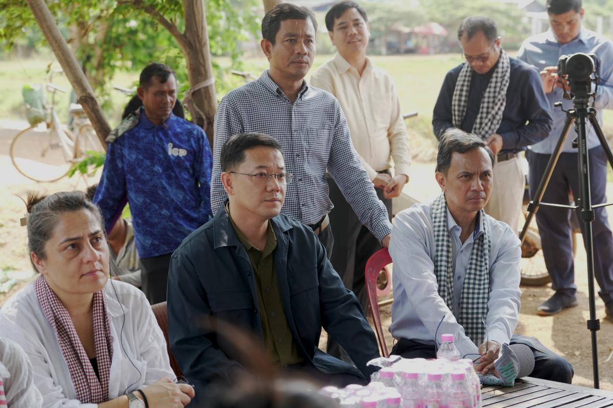 ដំណើរទស្សនកិច្ចស្វែងយល់​និង​ពិនិត្យលទ្ធភាពក្នុងការរៀបចំគម្រោងជំរុញការអភិវឌ្ឍសេដ្ឋកិច្ចមូលដ្ឋានធន់នឹងការប្រែប្រួលអាកាសធាតុប្រកបដោយចីរភាព (SCALED) នៅស្រុកបារាយណ៍ ខេត្តកំពង់ធំ