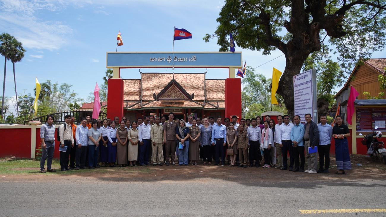 បេសកកម្មគាំទ្រគម្រោងគណនេយ្យភាពសង្គមលើកទី១១ របស់ធនាគារពិភពលោក នៅឃុំចំណារលើ ស្រុកស្ទោង ខេត្តកំពង់ធំ