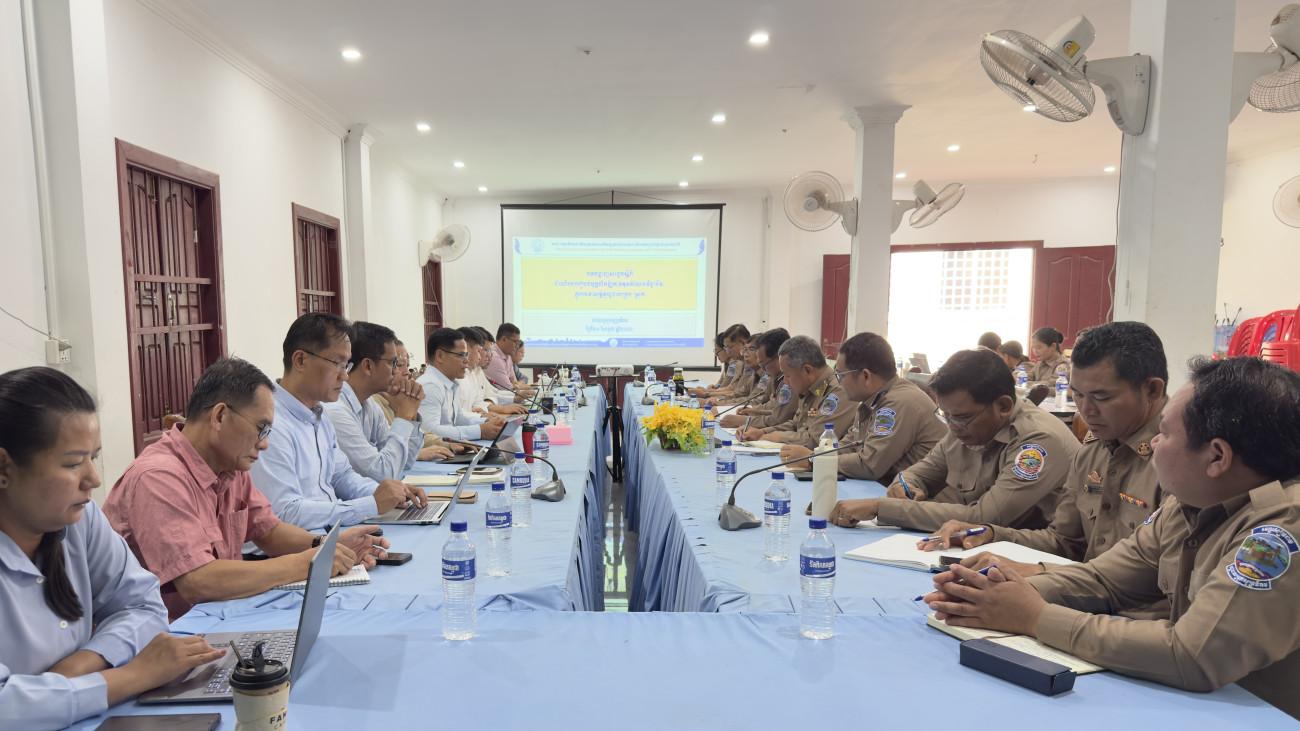 កិច្ចប្រជុំគាំទ្របច្ចេកទេស និងការរៀបចំកំណត់មុខតំណែងវិជ្ជាជីវៈ ព្រមទាំងការពិពណ៌នាមុខតំណែងនានាក្នុងរចនាសម្ព័ន្ធរដ្ឋបាលស្រុកសូទ្រនិគម